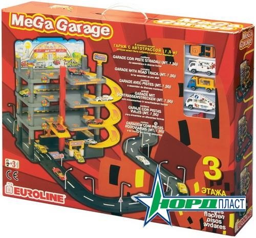 картинка Гараж "Mega Garage" с дорогой от магазина Праздничные игрушки