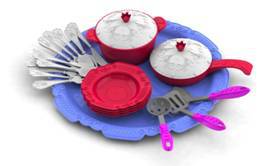 картинка Набор посуды Кухонный сервиз Волшебная Хозяюшка от магазина Праздничные игрушки
